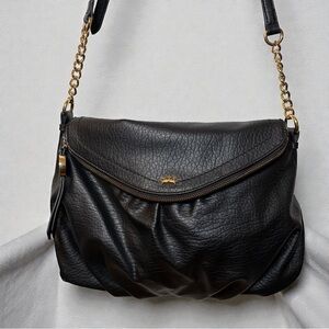 Y2K Juicy Couture black hobo bag